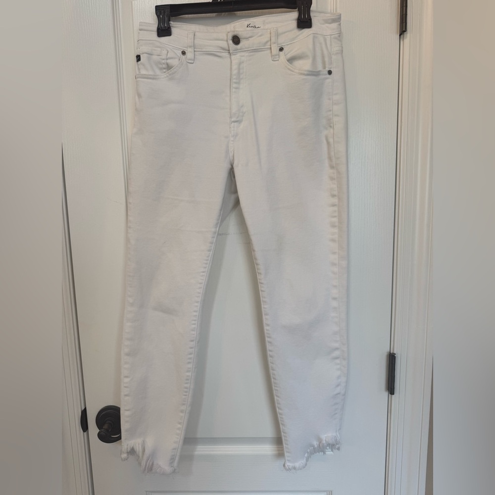 KanCan White Ankle Jeans